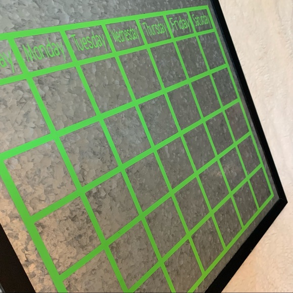 Weekly dry erase board calendar K - Picture 4 of 9